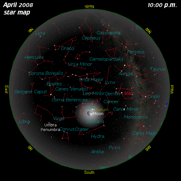 [April Star Map]
