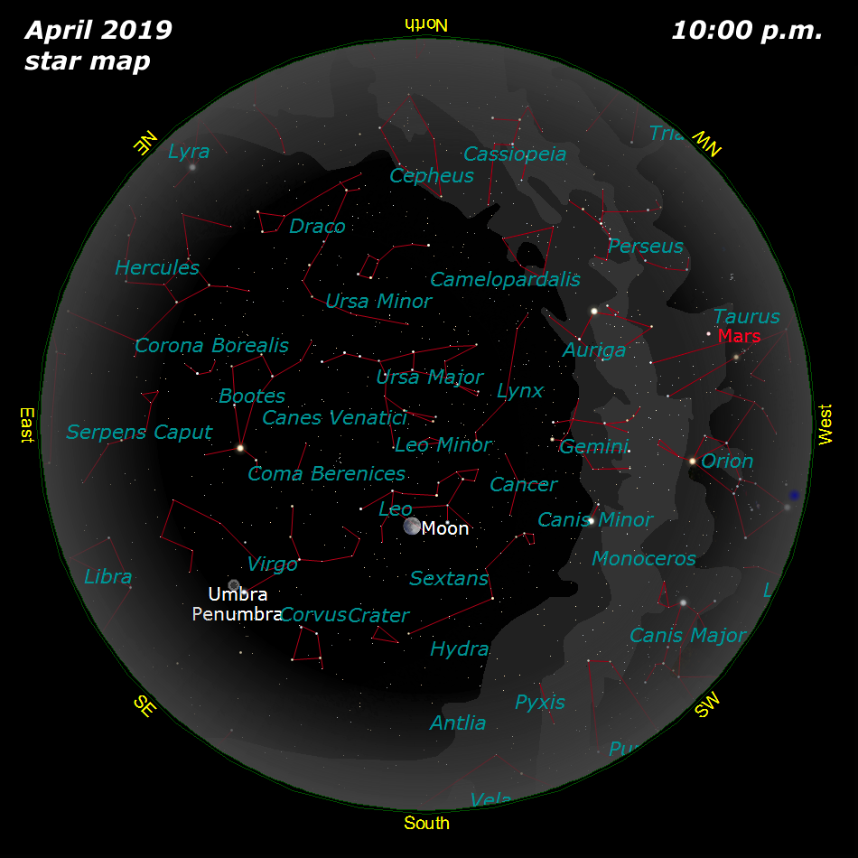 [April Star Map]