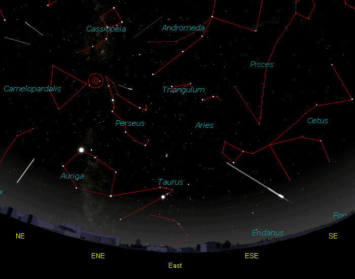 [Perseid Meteors at 3:00 a.m.]