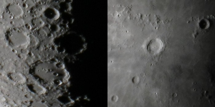 [Waning Crescent Moon Close-ups]