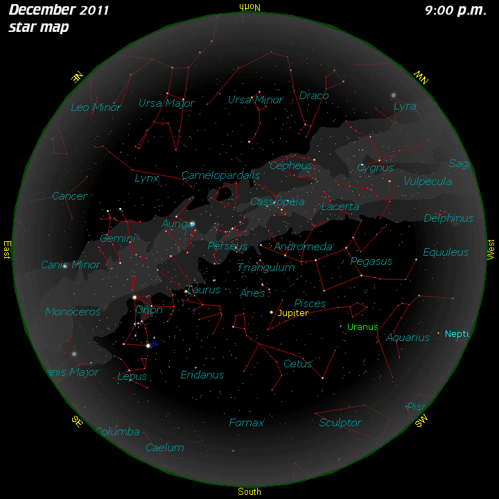 [December Star Map]