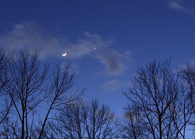 [Moon and Venus]