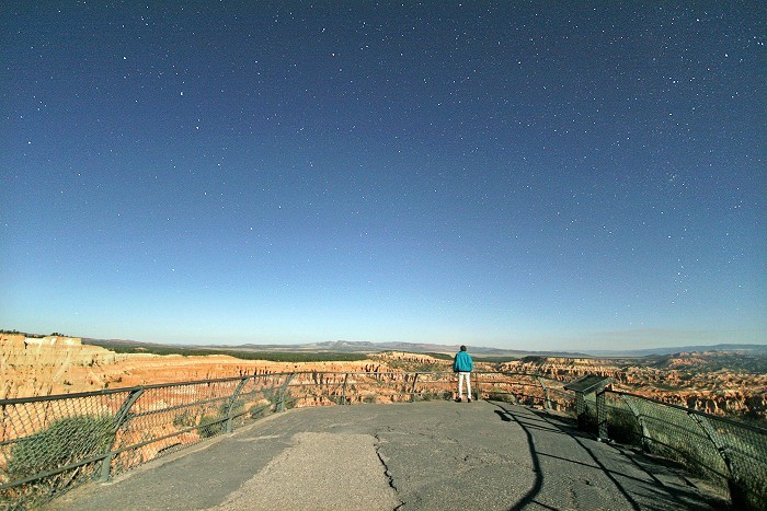 [Bryce Canyon National Park by Moonlight]