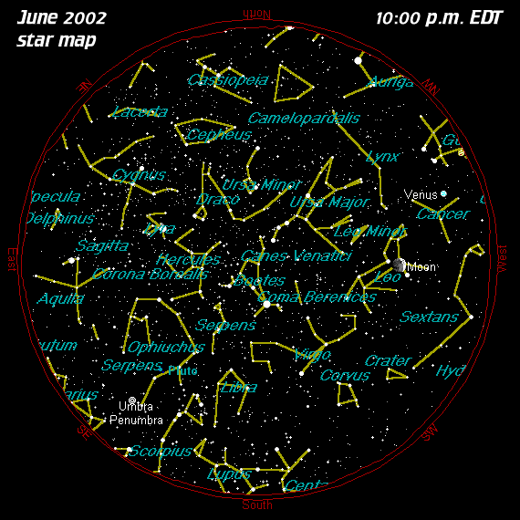 June Star Map