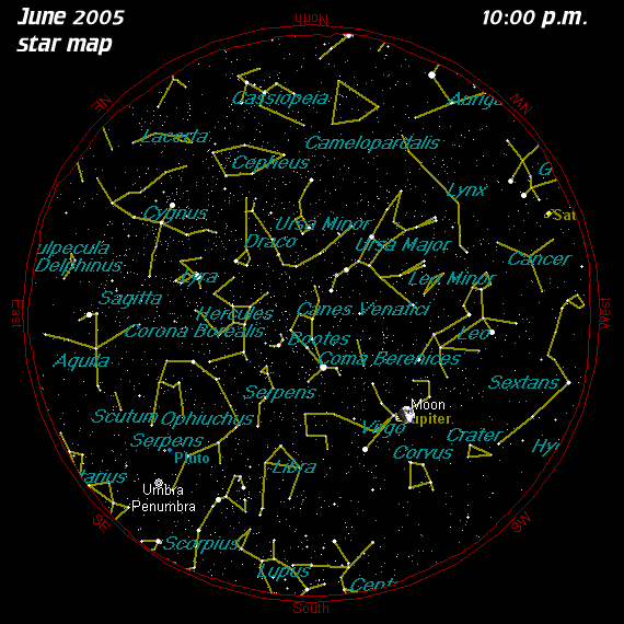June Star Map