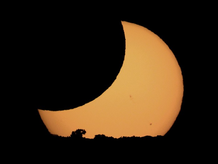 [May 20 Eclipse Sunset]