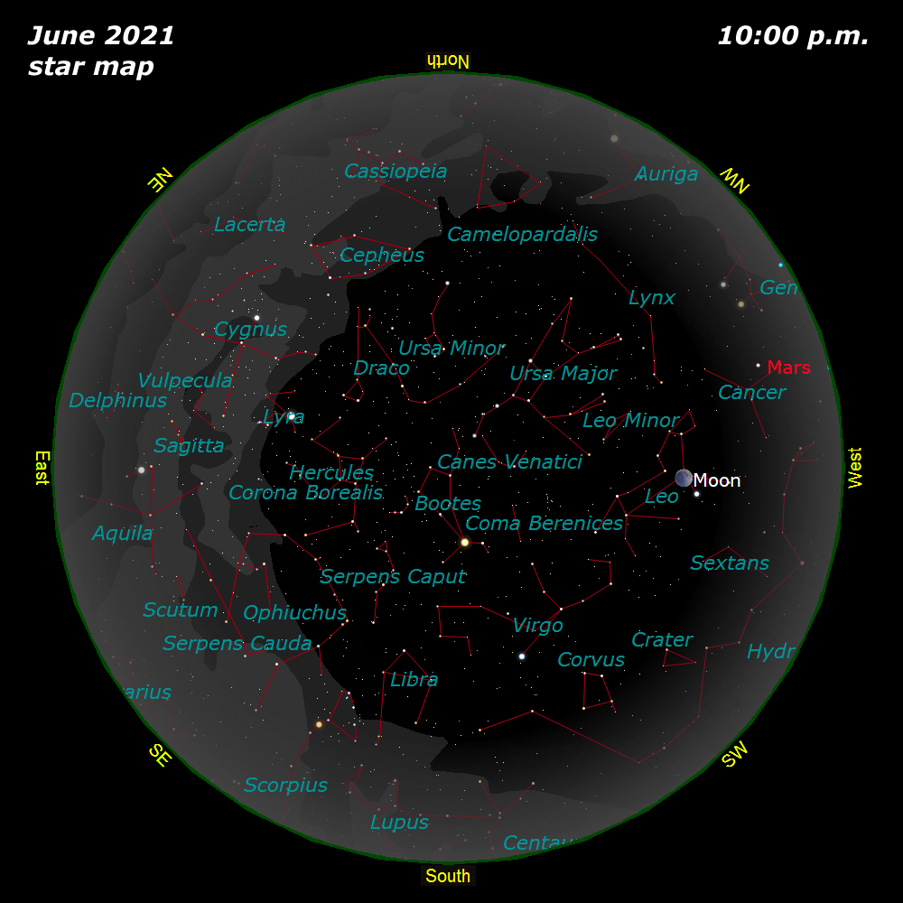 [June Star Map]