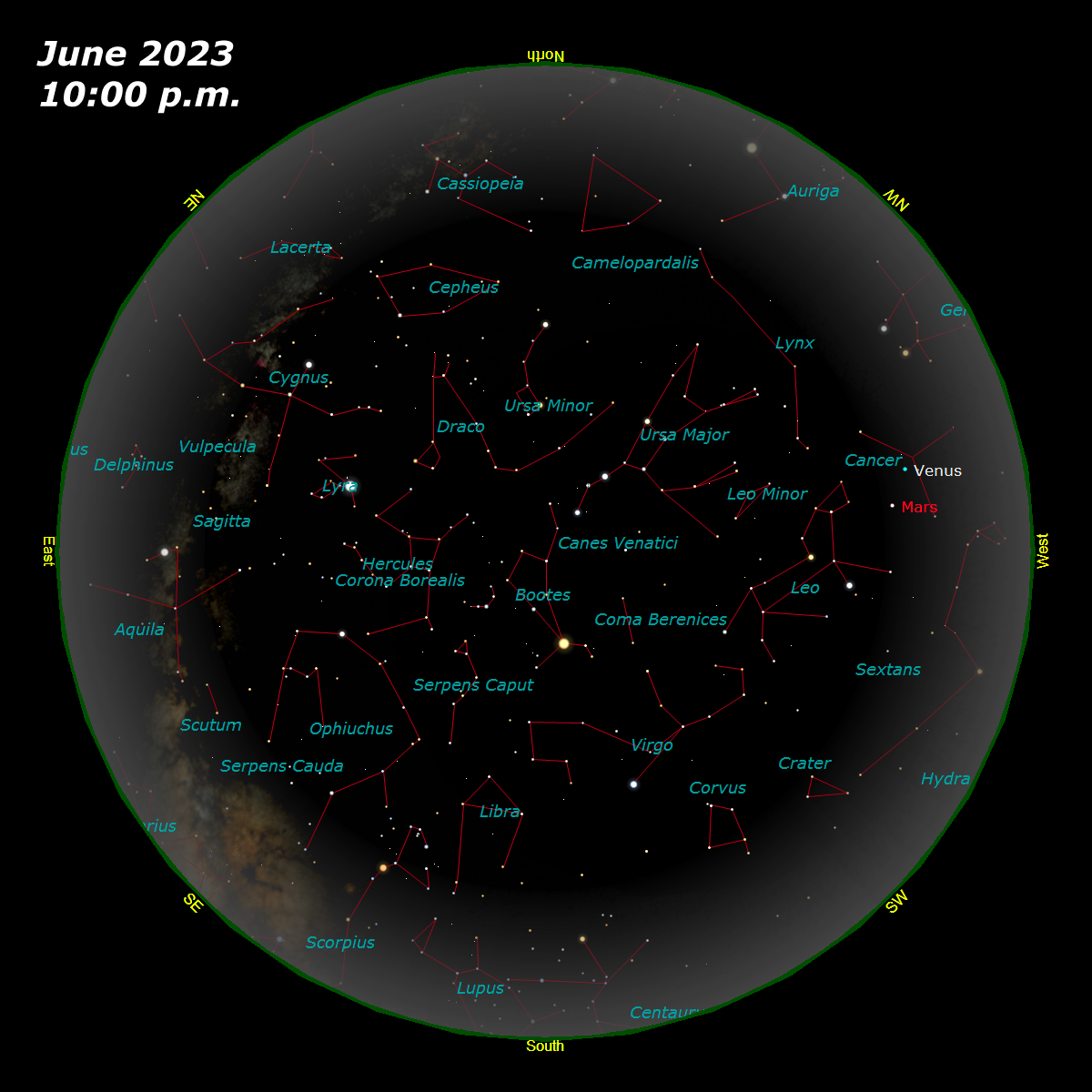 [June Star Map]