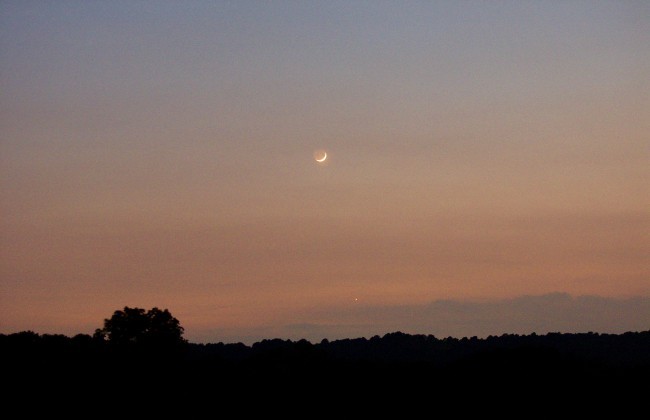 [Moon joins Venus]