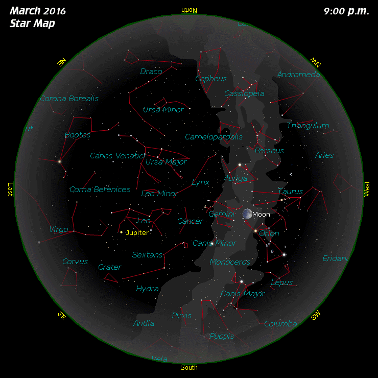 [March Star Map]