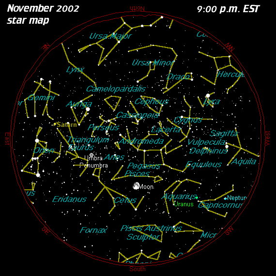 November Star Map