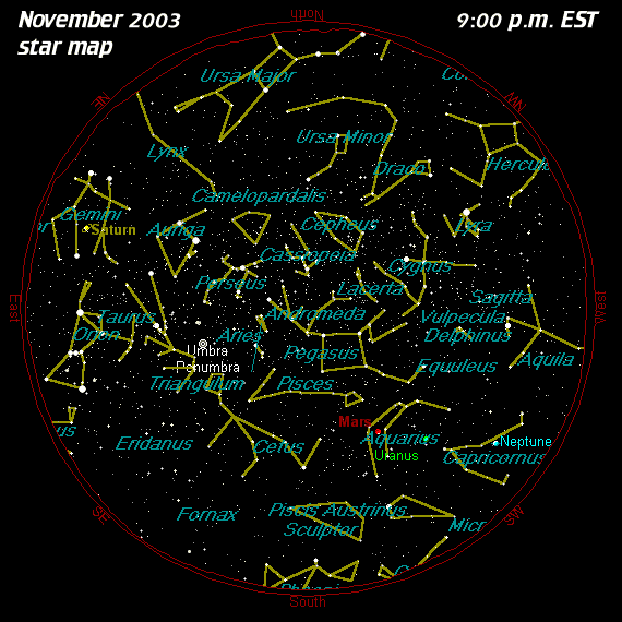 November Star Map
