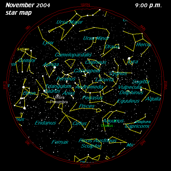 November Star Map
