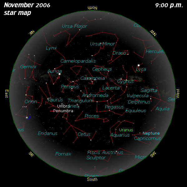November Star Map