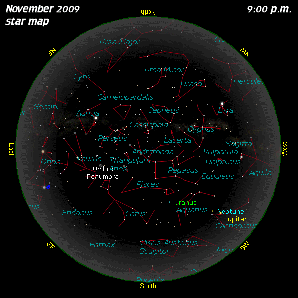 [November Star Map]