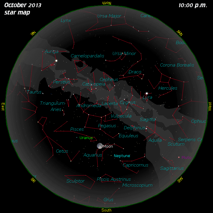 [October Star Map]