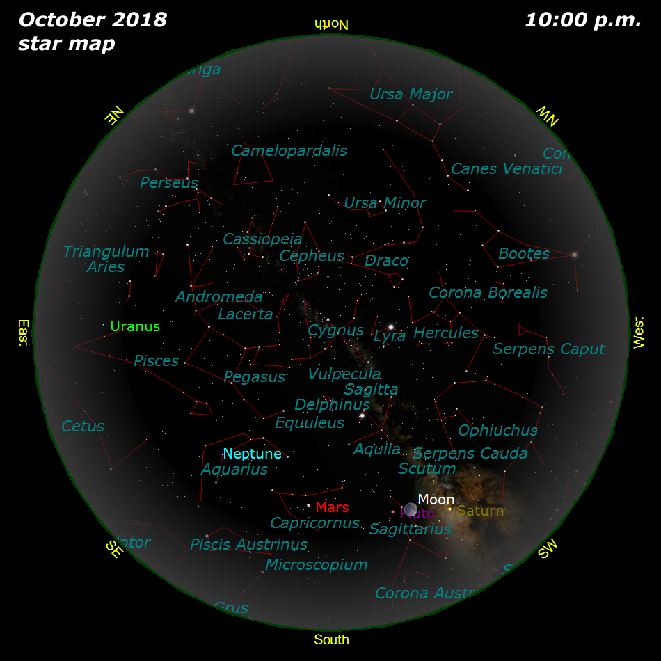 [October Star Map]