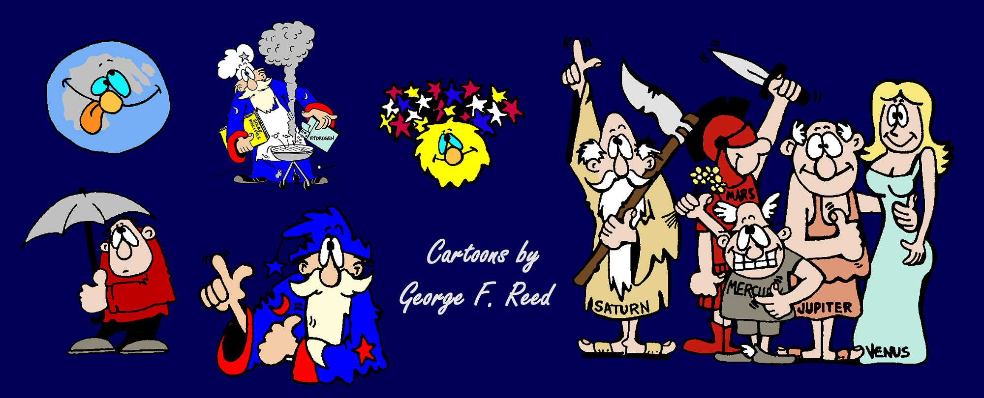 [George F. Reed Cartoons]
