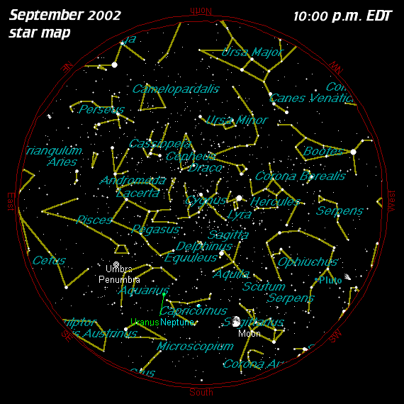 September Star Map