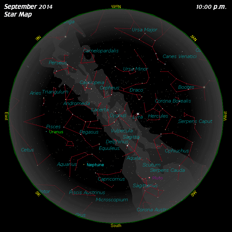 [September Star Map]