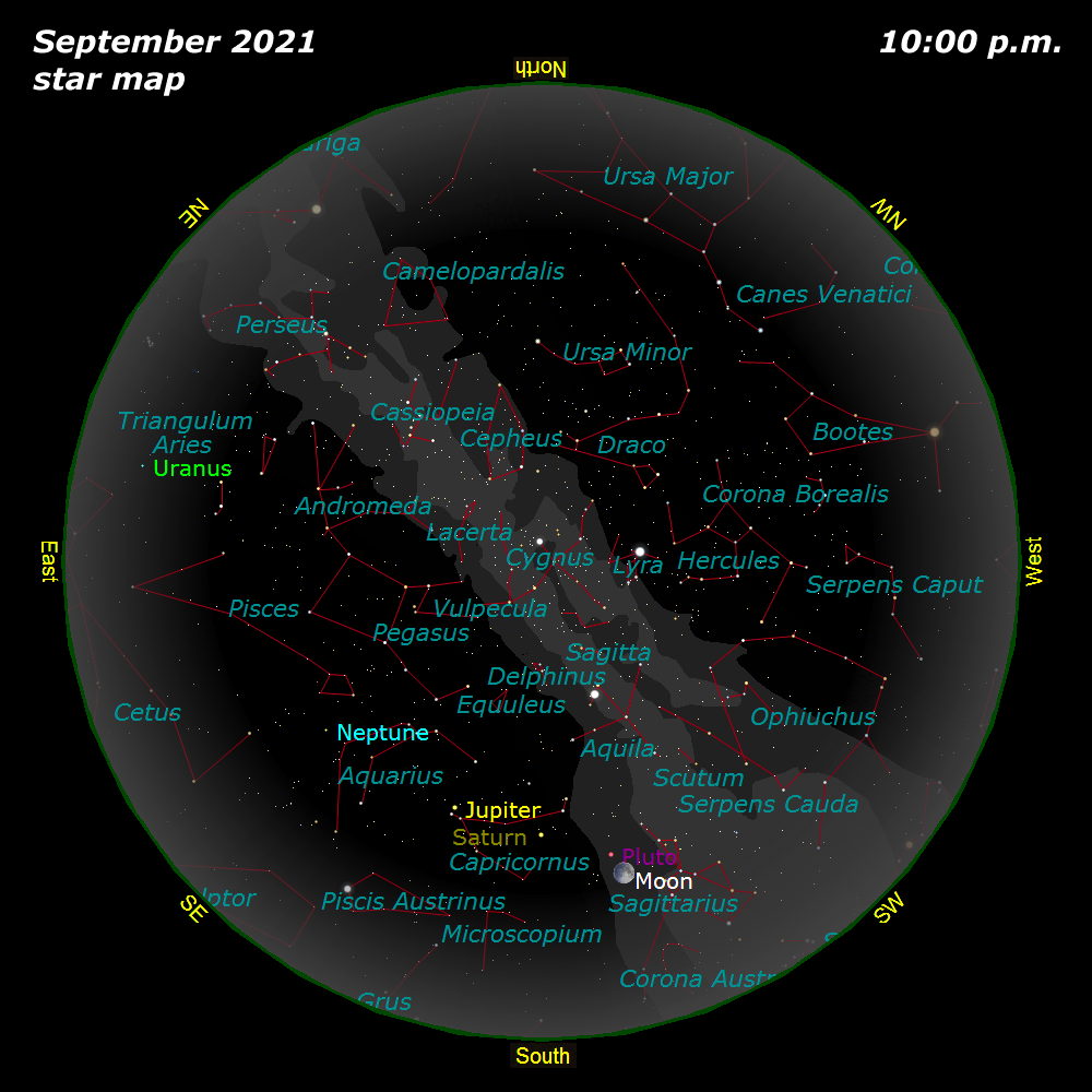 [September Star Map]