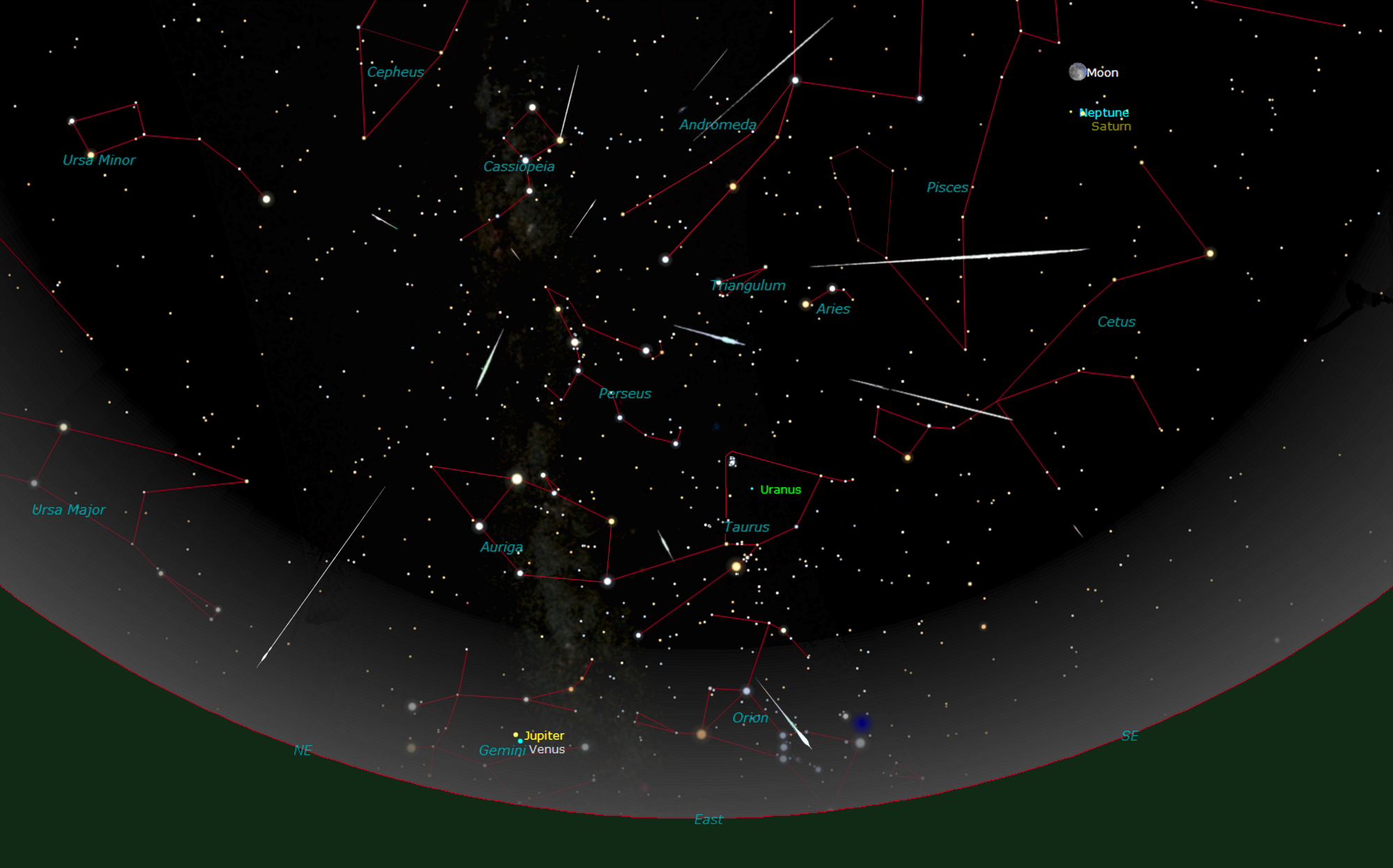 [Perseid Radiant]
