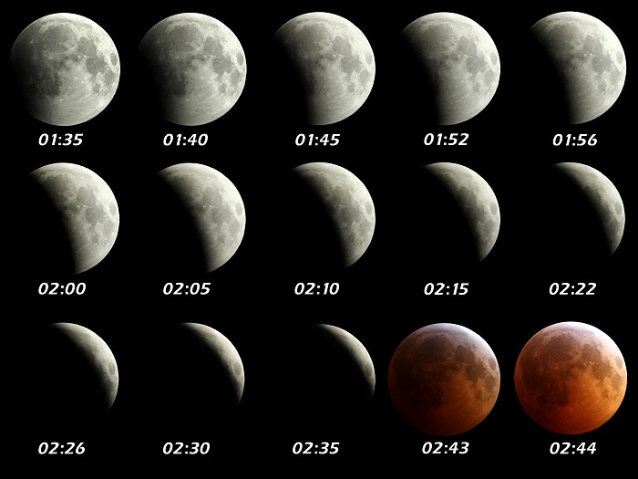 [December 21st Total Lunar Eclipse-Ingress at 02:00]
