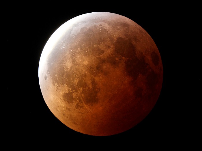 [December 21st Total Lunar Eclipse-Post Totality]