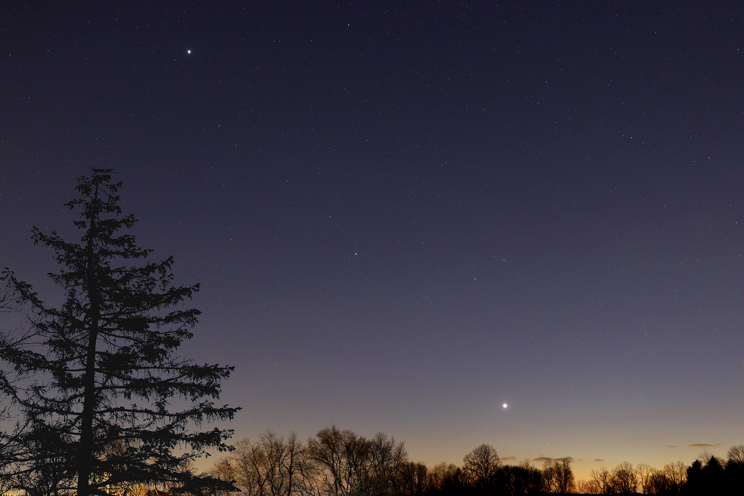 [Venus, Saturn, and Jupiter]