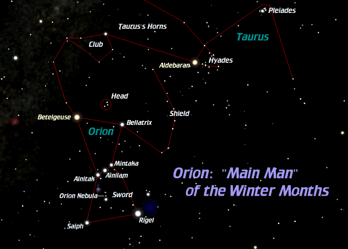 [Find Orion the Hunter]