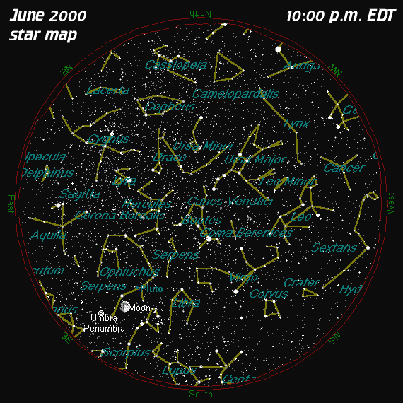 June Star Map