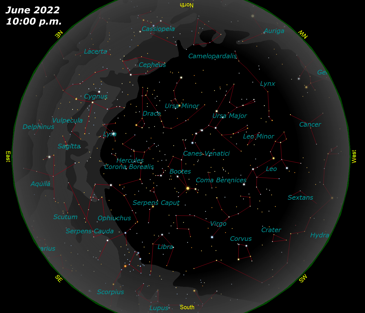 [June Star Map]
