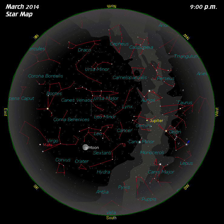 [March Star Map]