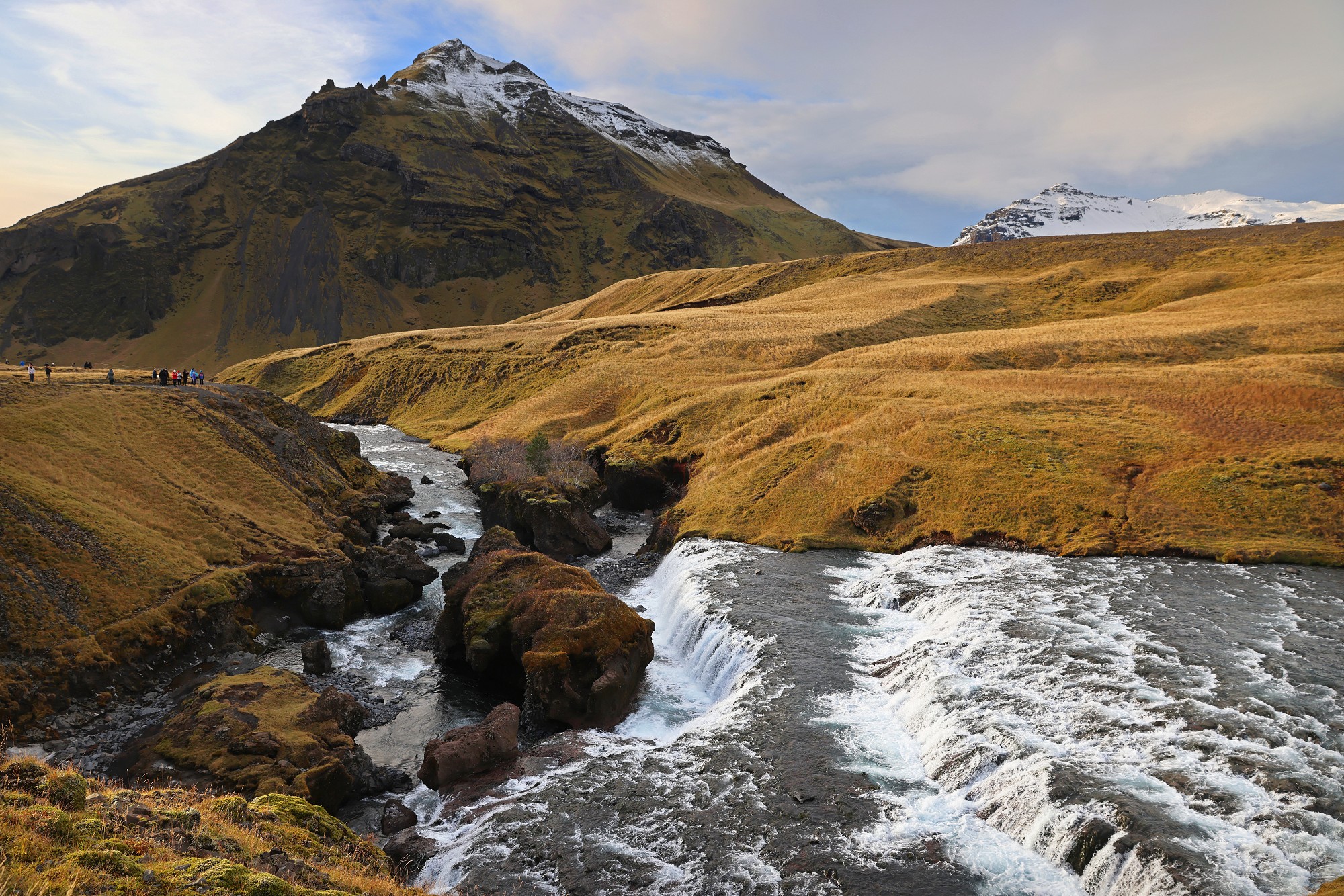 [Iceland, Sk&oacute;gafoss Canyon]