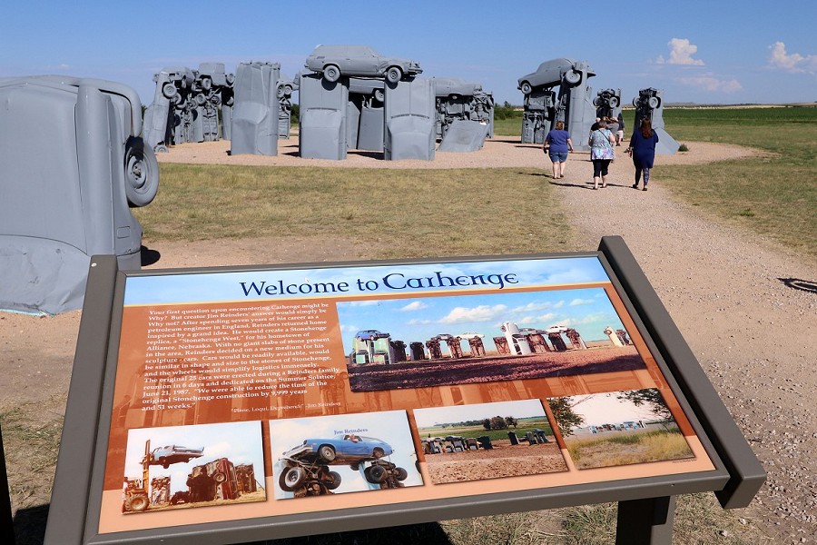 [Carhenge Overview]