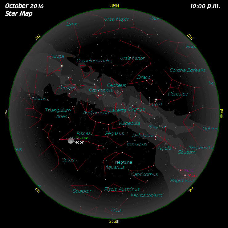 [October Star Map]