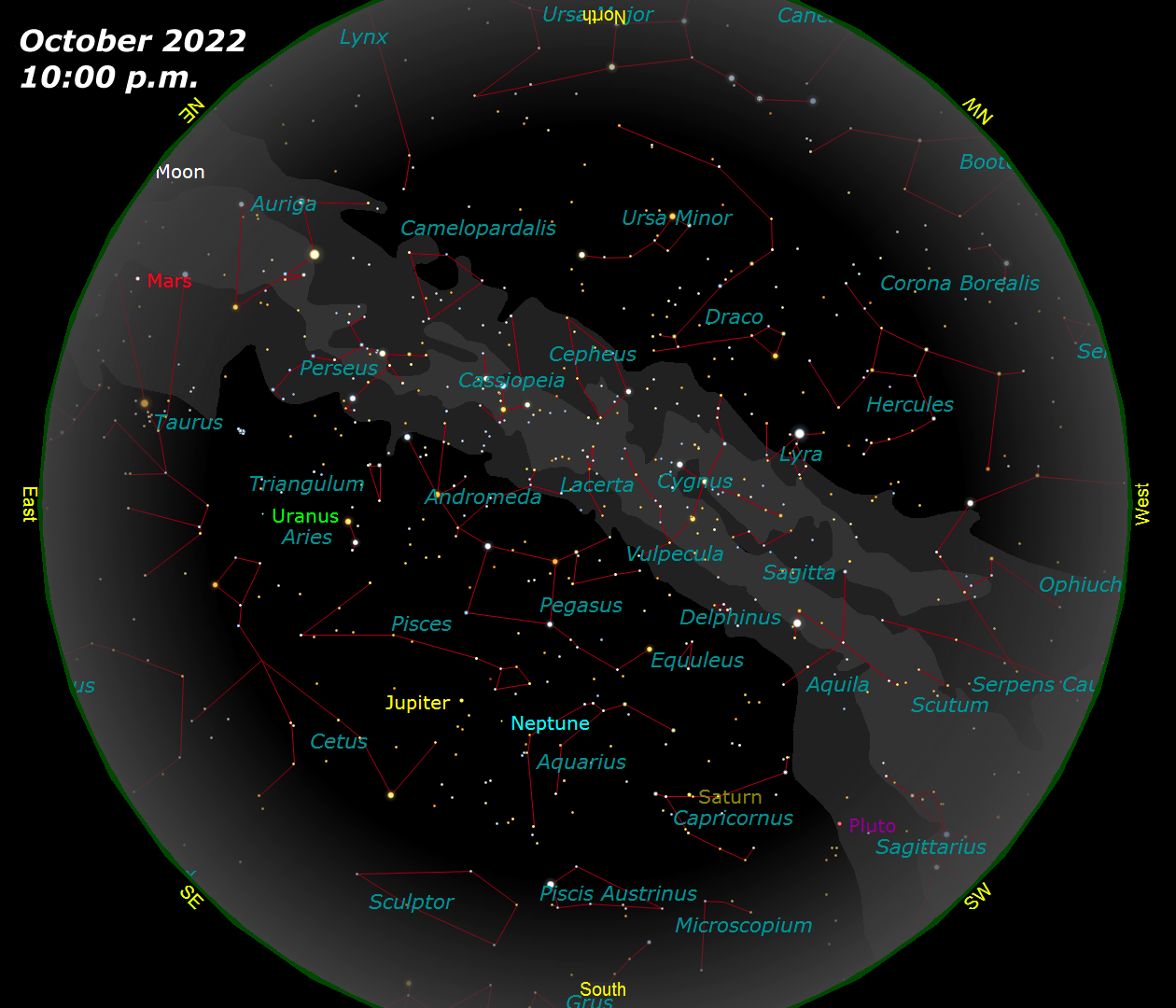 [October Star Map]