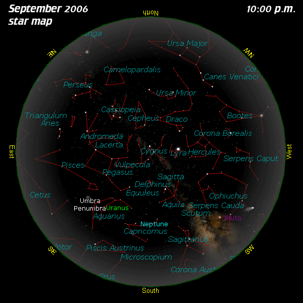September Star Map