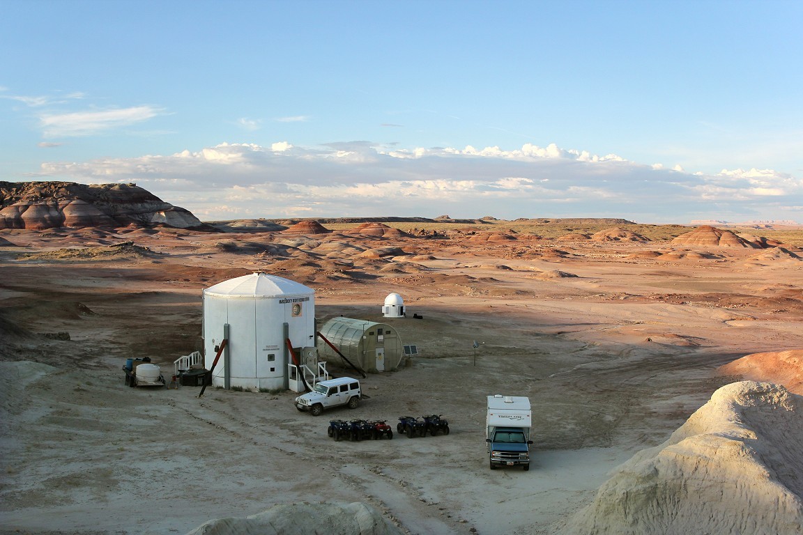 [Mars Desert Research Station near Hanksville, Utah]